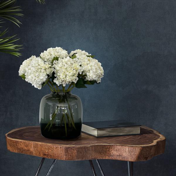 [Brand/Company Name] [Plant/Flower Type] and [Plant/Flower Type] set in [Material/Color] pot on [Material/Color] tray.