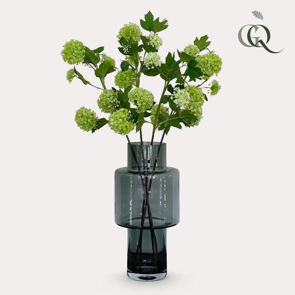 [Brand/Company Name] [Plant/Flower Type] and [Plant/Flower Type] set in [Material/Color] pot on [Material/Color] tray.