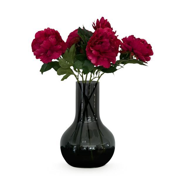 [Brand/Company Name] [Plant/Flower Type] and [Plant/Flower Type] set in [Material/Color] pot on [Material/Color] tray.