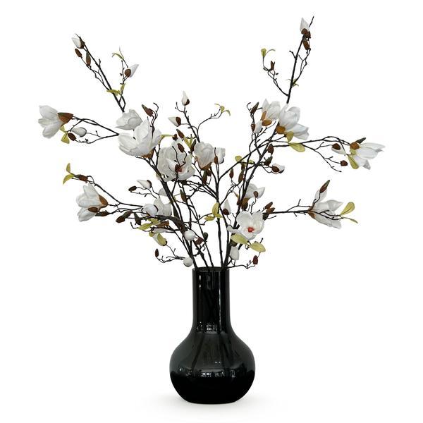 [Brand/Company Name] [Plant/Flower Type] and [Plant/Flower Type] set in [Material/Color] pot on [Material/Color] tray.