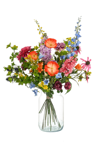 [Brand/Company Name] [Plant/Flower Type] and [Plant/Flower Type] set in [Material/Color] pot on [Material/Color] tray.