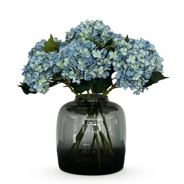 [Brand/Company Name] [Plant/Flower Type] and [Plant/Flower Type] set in [Material/Color] pot on [Material/Color] tray.