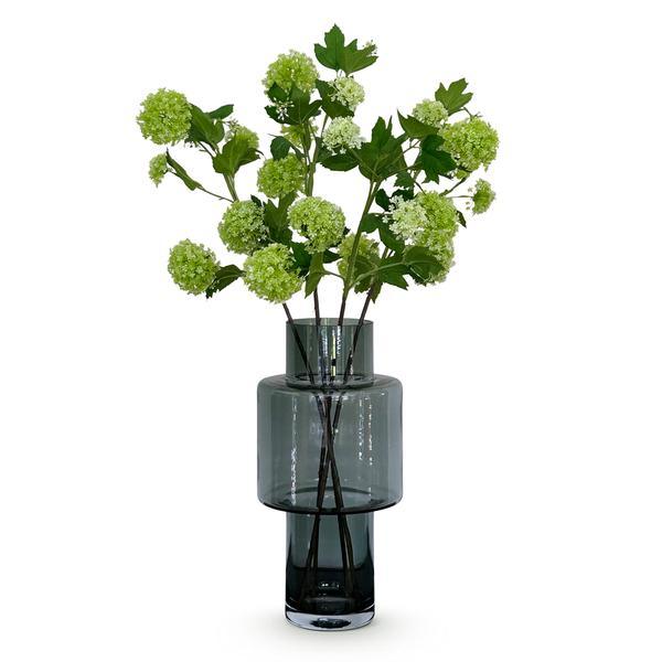 [Brand/Company Name] [Plant/Flower Type] and [Plant/Flower Type] set in [Material/Color] pot on [Material/Color] tray.