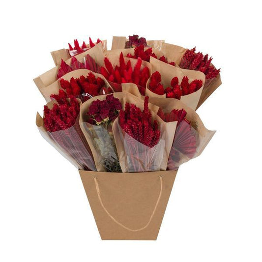 [Brand/Company Name] [Plant/Flower Type] and [Plant/Flower Type] set in [Material/Color] pot on [Material/Color] tray.