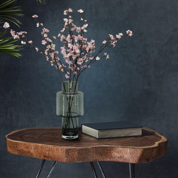 [Brand/Company Name] [Plant/Flower Type] and [Plant/Flower Type] set in [Material/Color] pot on [Material/Color] tray.