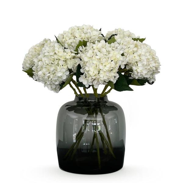 [Brand/Company Name] [Plant/Flower Type] and [Plant/Flower Type] set in [Material/Color] pot on [Material/Color] tray.