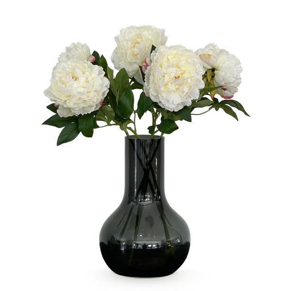 [Brand/Company Name] [Plant/Flower Type] and [Plant/Flower Type] set in [Material/Color] pot on [Material/Color] tray.