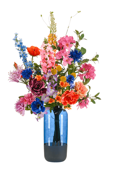 [Brand/Company Name] [Plant/Flower Type] and [Plant/Flower Type] set in [Material/Color] pot on [Material/Color] tray.