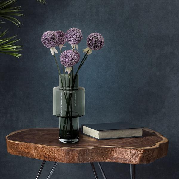 [Brand/Company Name] [Plant/Flower Type] and [Plant/Flower Type] set in [Material/Color] pot on [Material/Color] tray.