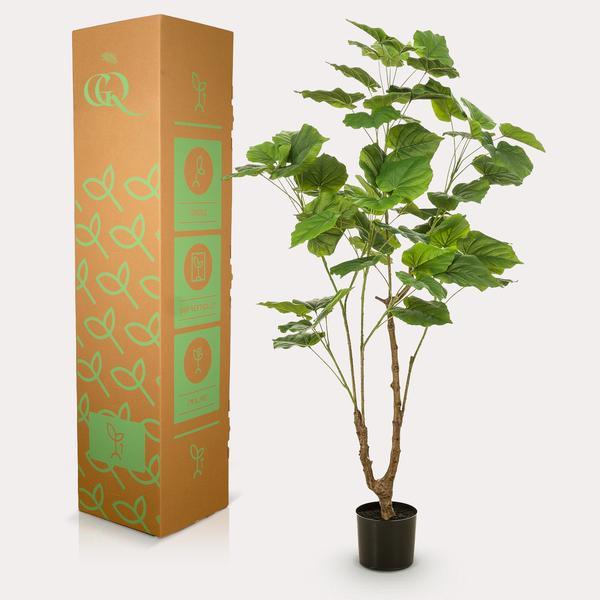 [Brand/Company Name] [Plant/Flower Type] and [Plant/Flower Type] set in [Material/Color] pot on [Material/Color] tray.