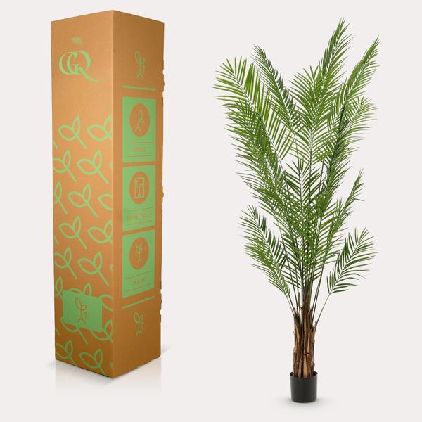 [Brand/Company Name] [Plant/Flower Type] and [Plant/Flower Type] set in [Material/Color] pot on [Material/Color] tray.