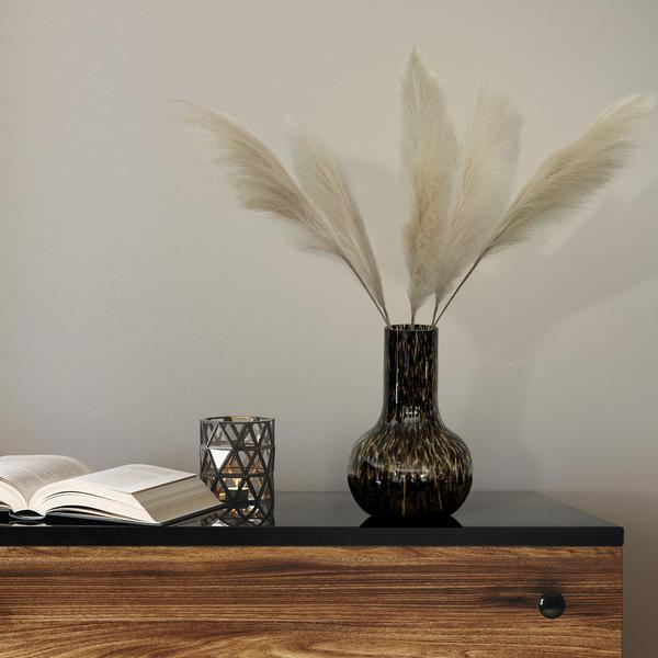 [Brand/Company Name] [Plant/Flower Type] and [Plant/Flower Type] set in [Material/Color] pot on [Material/Color] tray.